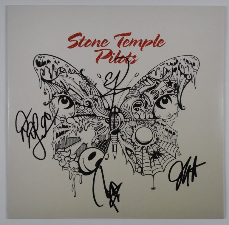 Stone Temple Pilots JSA Signed Autograph Album Record Vinyl Fully Signed