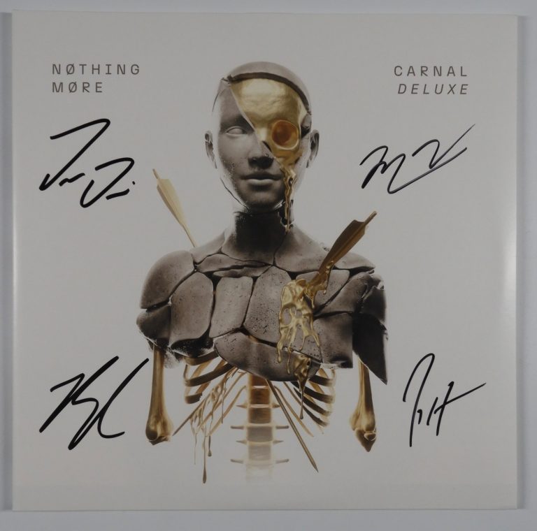 Nothing More Fully JSA Signed Autograph Record Album Vinyl Carnal Deluxe