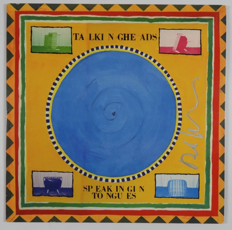 Talking Heads Signed Autograph Album JSA Record Vinyl David Byrne
