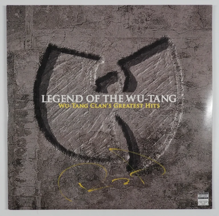 Wu-Tang Clan RZA JSA Signed Autograph Record Album Vinyl Greatest Hits