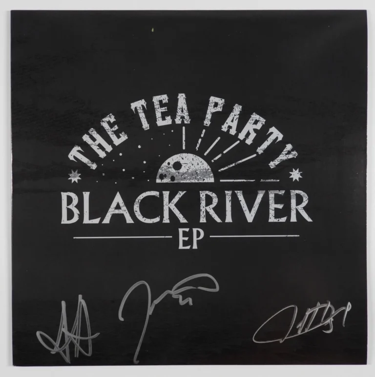 The Tea Party JSA Signed Autograph Record Album Vinyl Black River EP