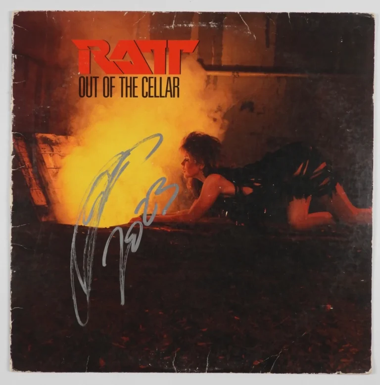 Stephen Pearcy Ratt JSA Signed Autograph Album Record Vinyl