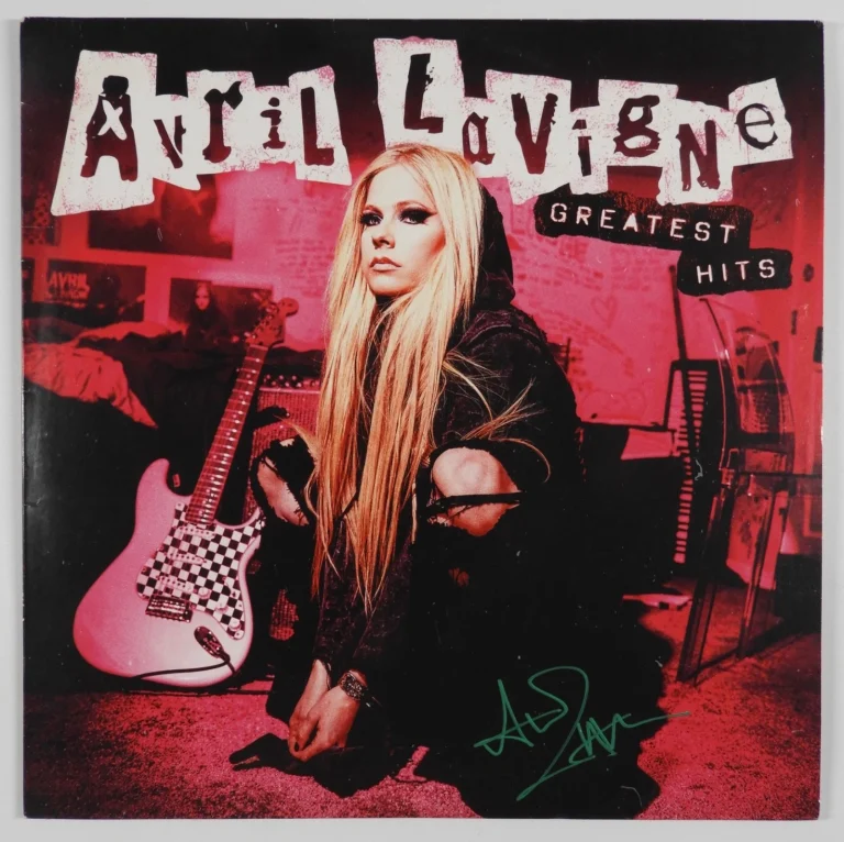 Avril Lavigne JSA Signed Autograph Record Album Vinyl Greatest Hits