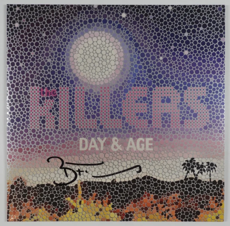 The Killers Brandon Flowers JSA Signed Autograph Record Album Vinyl Day & Age