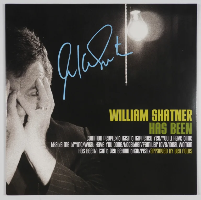 William Shatner JSA Signed Autograph Album Record Vinyl Has Been
