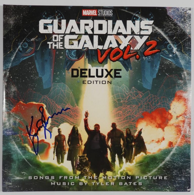 Kurt Russell Signed JSA Autograph Record Guardians Of The Galaxy Vol 2 Vinyl