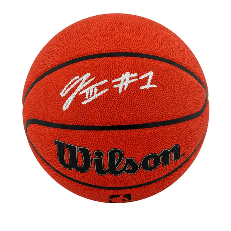 Trey McKenney Signed Wilson Indoor/Outdoor NBA Basketball - (SCHWARTZ COA)