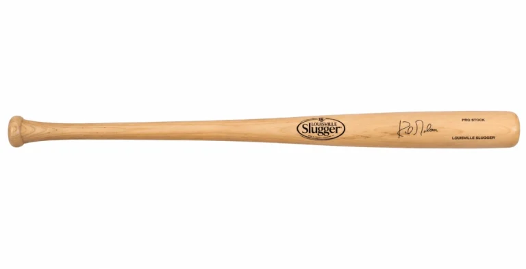 Kirk Gibson Signed Louisville Slugger Pro Stock Blonde Baseball Bat - (SS COA)
