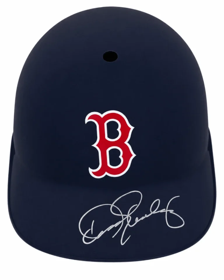 Dennis Eckerlsey Signed Red Sox Souvenir Replica Batting Helmet - (FANATICS COA)