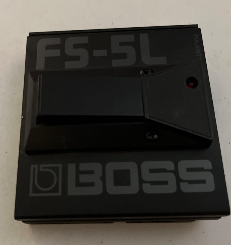 Boss FS-5L Latching Footswitch Pedal for Remote Amp Channel Switching