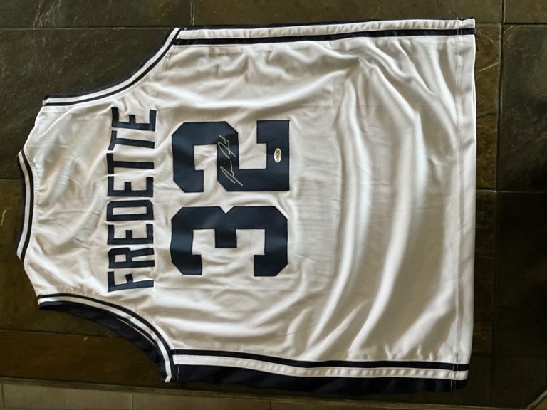 Jimmer Fredette BYU Brigham Young University Signed Custom Jersey PSA Authentic