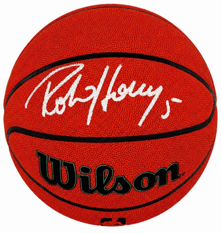 Robert Horry Signed Wilson Indoor/Outdoor NBA Basketball - (SCHWARTZ COA)