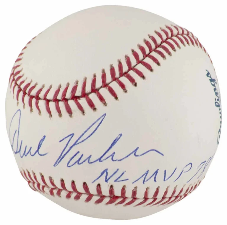 Dave Parker Signed Rawlings (Selig) MLB Baseball w/NL MVP 77 - (SCHWARTZ COA)