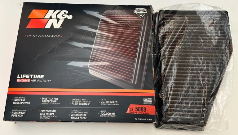 K&N 33-5089 Performance Air Filter for 19-22 Cherokee 3.2L / 19-23 Cherokee 2.4L