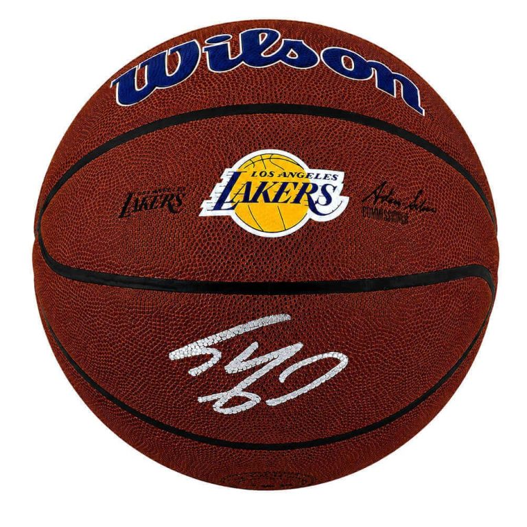 Shaquille O'Neal Signed LA Lakers Logo Wilson Alliance NBA Basketball - (SS COA)