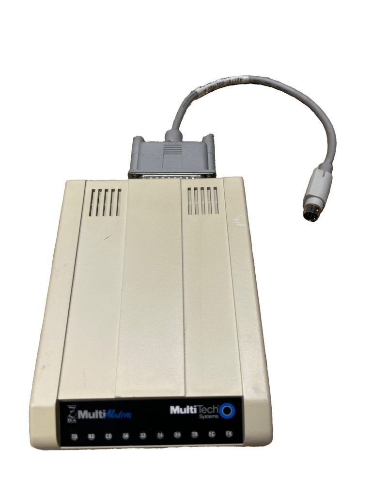Multitech MT5634ZBA-USB-V92-AV DataFax World USB 56K Modem – Working