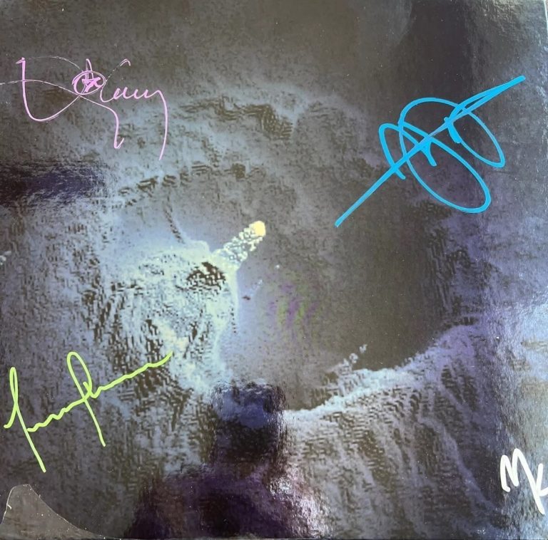 TOOL Signed Auto Fear Inoculum Album Maynard James Keenan 4 Members JSA LOA