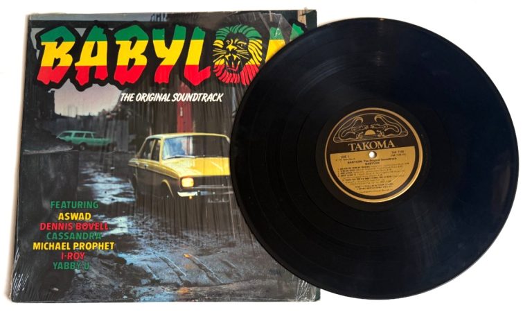 Babylon  Original Soundtrack Vinyl LP Takoma TAK 7100 Reggae Aswad Dennis Bovell