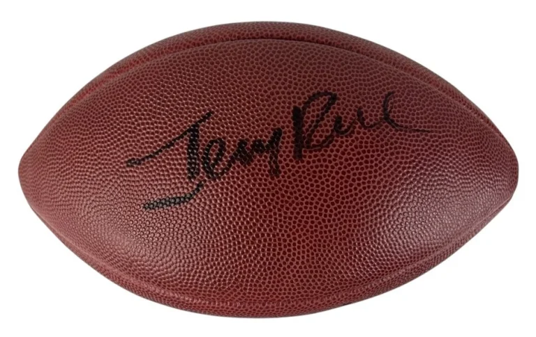 Jerry Rice Steve Young Signed Auto San Francisco 49ers Football 2 Sigs JSA HOF