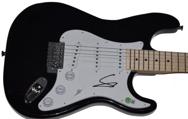 Steve Lukather Signed Autographed Electric Guitar Toto Guitarist Beckett COA