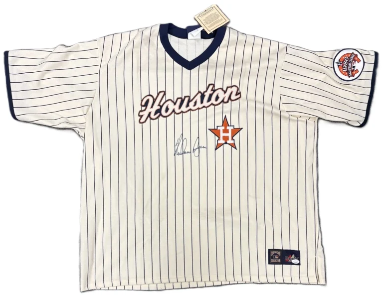 Nolan Ryan Signed Auto 1986 Houston Astros All-Star Jersey JSA Hall of Fame HOF