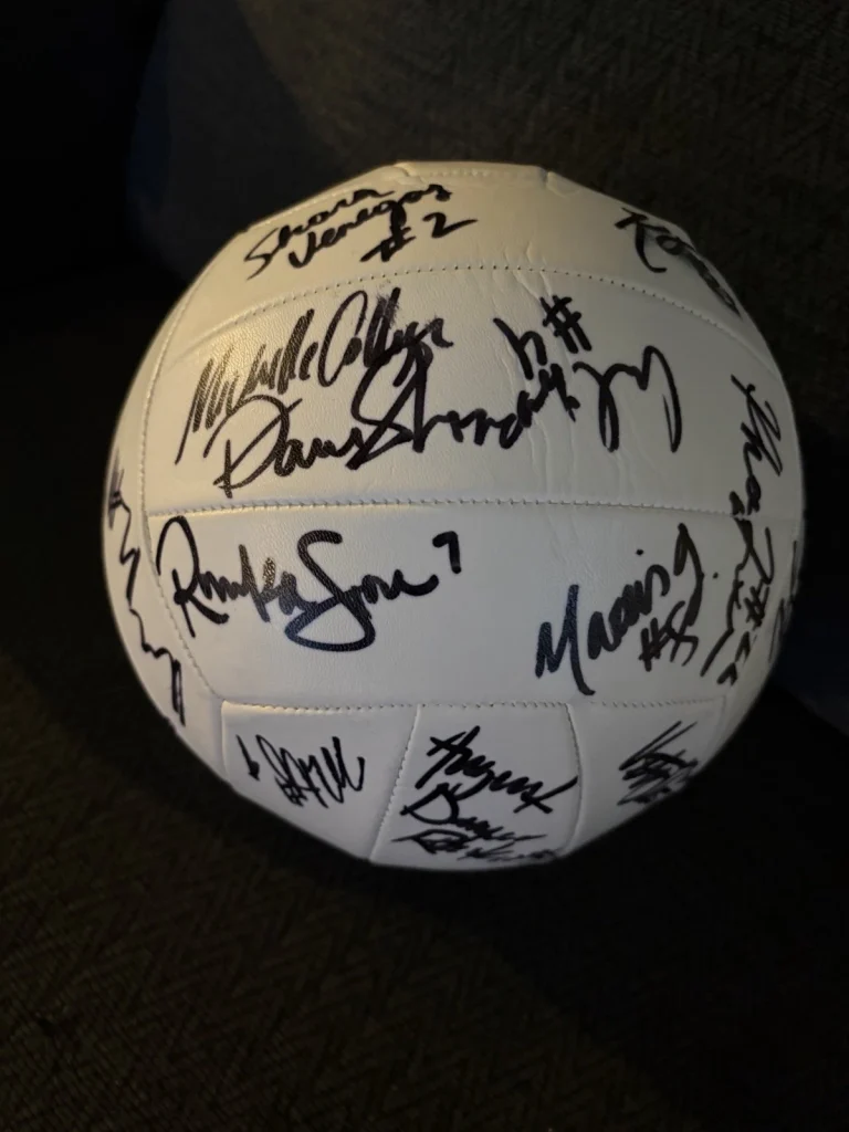 2025 Pro Volleyball Federation All Star Game Signed Ball Brooke Nuneviller + 17