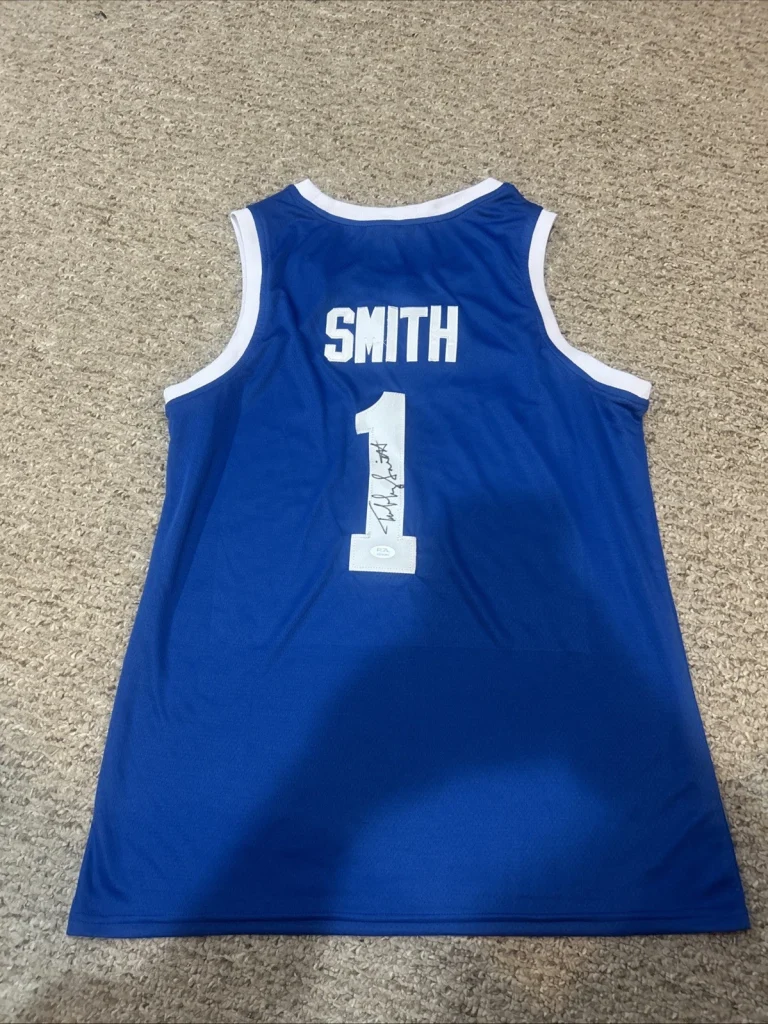 KENTUCKY WILDCATS- TUBBY SMITH SIGNED AUTOGRAPH JERSEY PSA DNA COA 1998 CHAMPS
