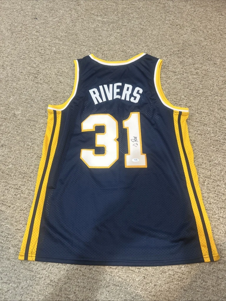 MARQUETTE GOLDEN EAGLES- DOC RIVERS SIGNED AUTOGRAPH JERSEY PSA DNA COA HOF