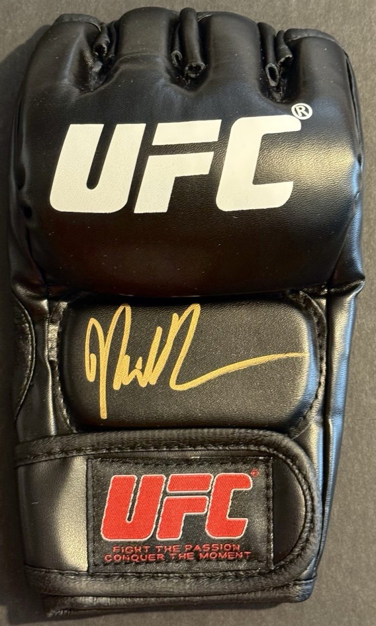 Mike Brown Signed Autographed UFC Fight Glove PSA/DNA COA