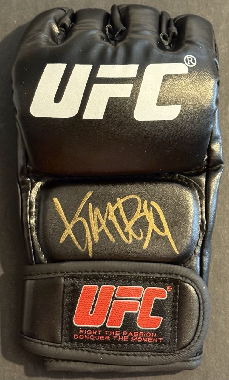 Kai Kamaka III Signed Autographed UFC Fight Glove PSA/DNA COA