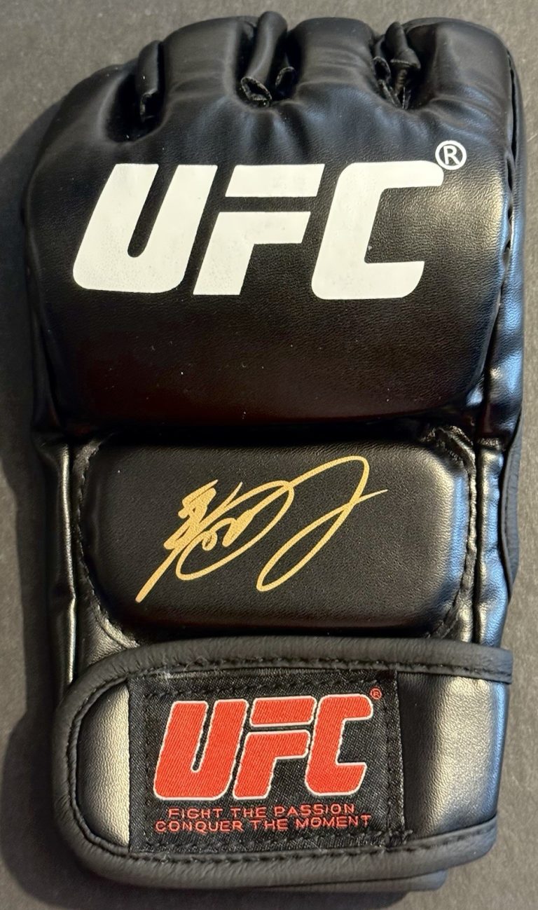 Kyoji Horiguchi Signed Autographed UFC Fight Glove PSA/DNA COA