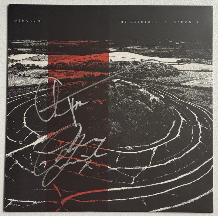 Mirador The Gathering at Badon Hill vinyl Signed by Jake & Chris PSA/DNA COA