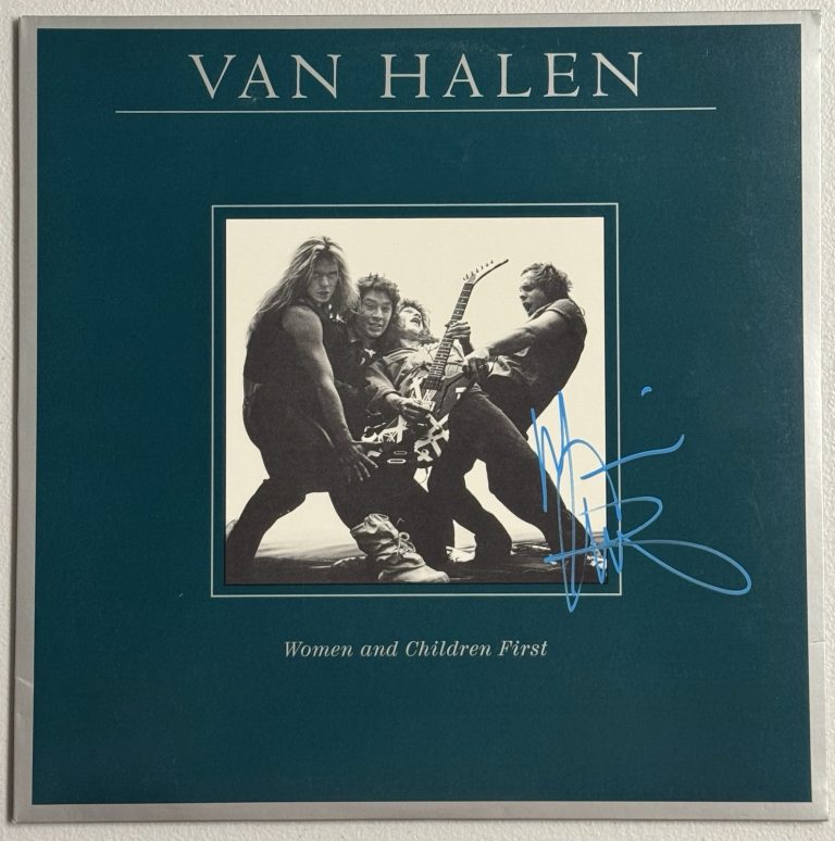 Michael Anthony Signed Van Halen Women & Children First Vinyl Record LP PSA/DNA