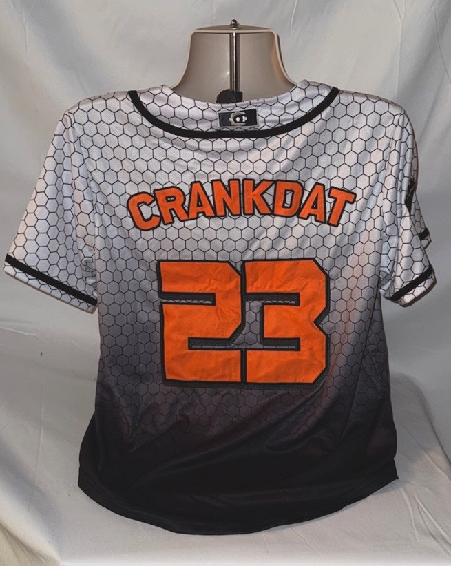 Crankdat EDM DJ Official SZ XL Embroidered Baseball Jersey NEW Extra Large