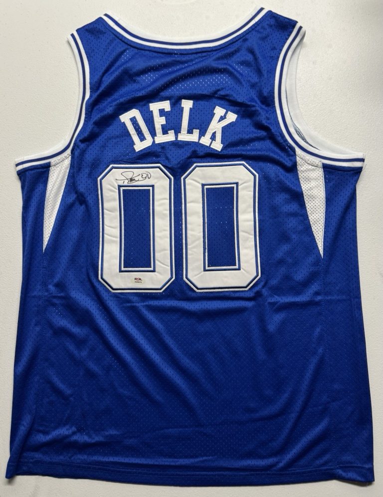 Tony Delk Signed Autographed Kentucky Wildcats Jersey #00 PSA/DNA COA