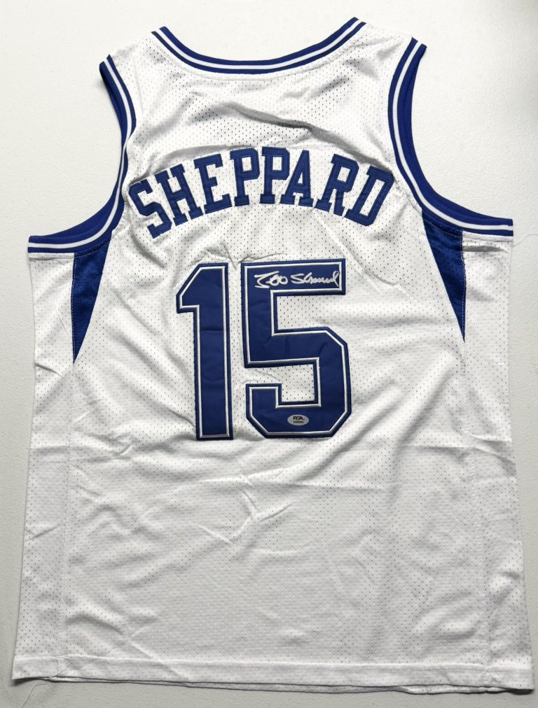 Jeff Sheppard Signed Autographed Kentucky Wildcats Jersey PSA/DNA COA 2x Champs