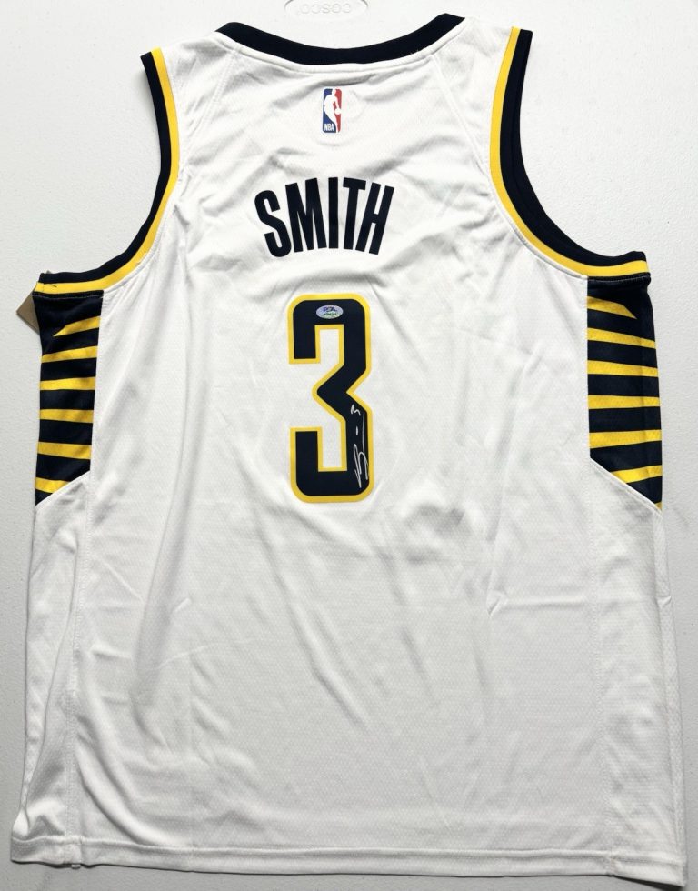 Braden Smith Signed Autographed Indiana Pacers Jersey PSA/DNA COA
