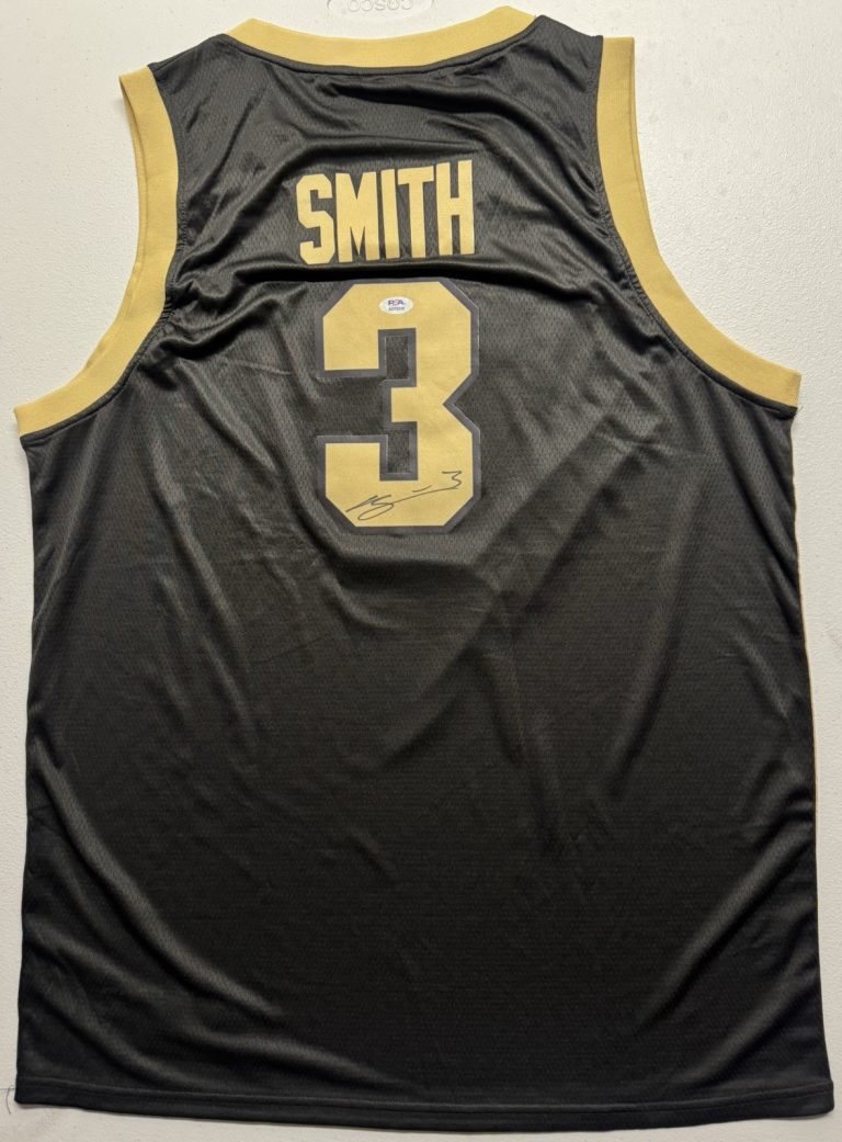 Braden Smith Signed Autographed Purdue Boilermakers Jersey PSA/DNA COA