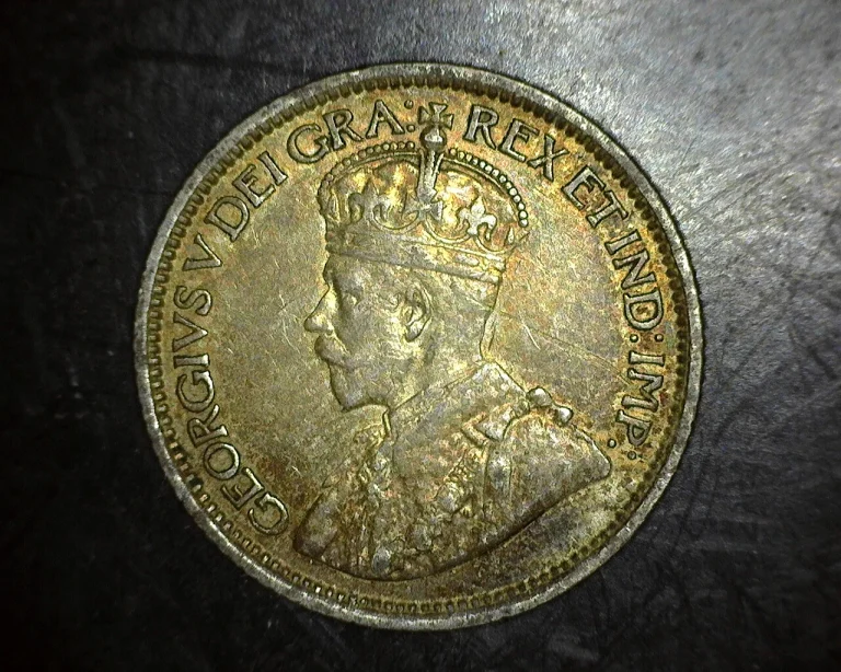 1914 Canada 10 Cents AU