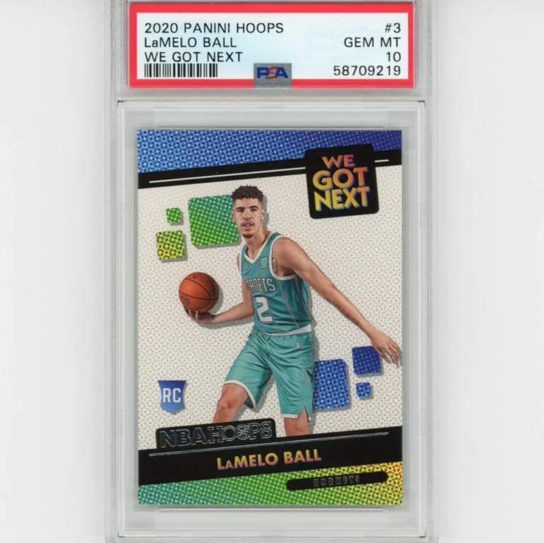 Graded 2020-21 Panini Hoops LAMELO BALL #3 We Got Next Rookie RC Card PSA 10