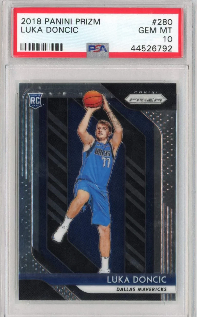 Graded 2018 Panini Prizm Luka Doncic #280 Rookie RC Basketball Card PSA 10 Gem