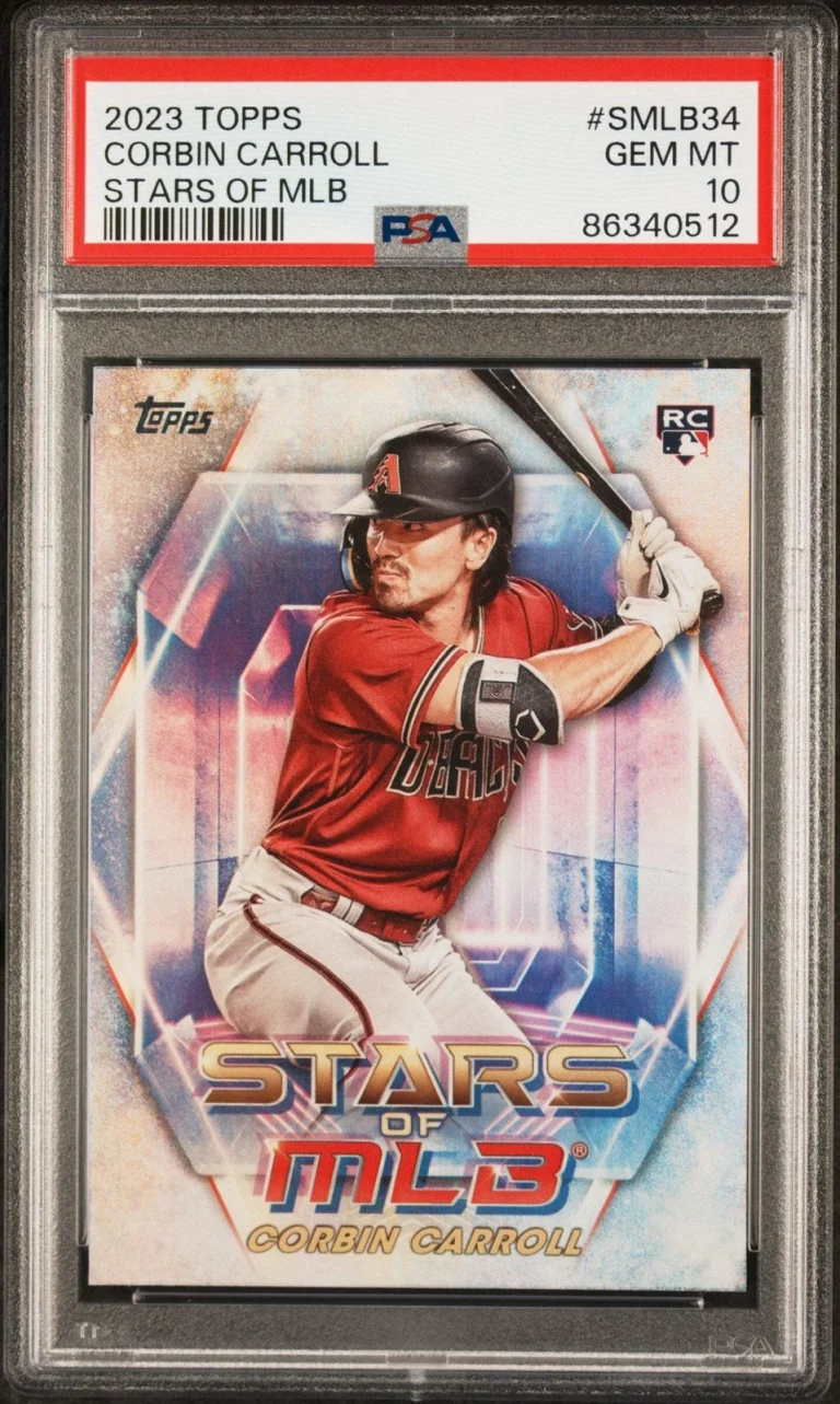 Graded 2023 Topps Corbin Carroll #SMLB34 Stars of MLB RC Baseball Card PSA 10