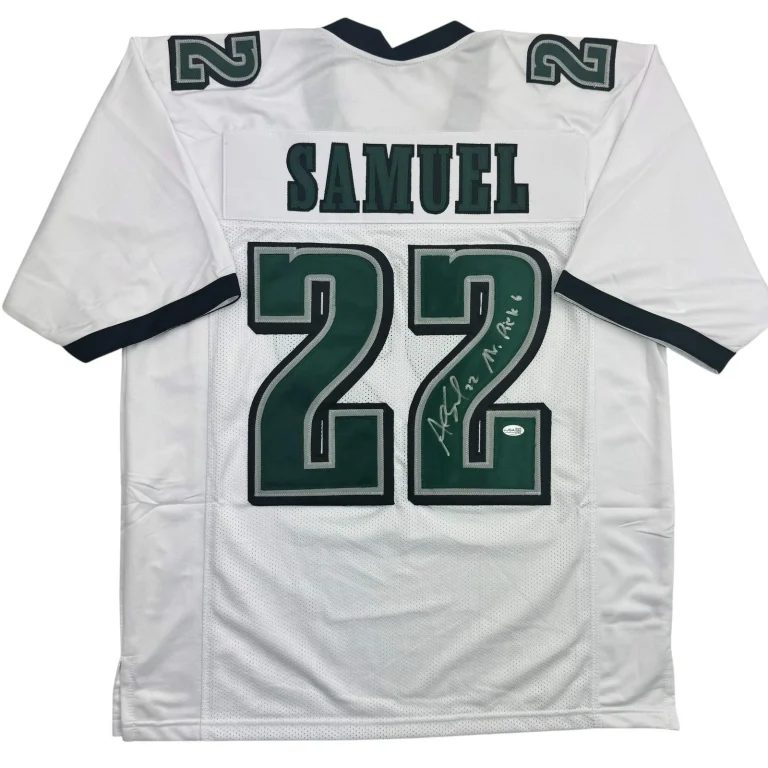 Autographed/Signed Asante Samuel Sr. 