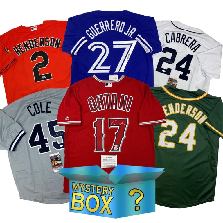 Autographed/Signed Baseball DIAMOND Series 1 Jersey Mystery Box PSA JSA BAS COA