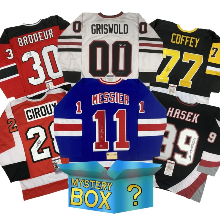 Autographed/Signed Hockey DIAMOND Series 1 Jersey Mystery Box PSA JSA BAS COA