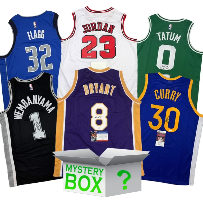 High Roller Autographed/Signed Basketball Jersey Mystery Box PSA JSA BAS COA