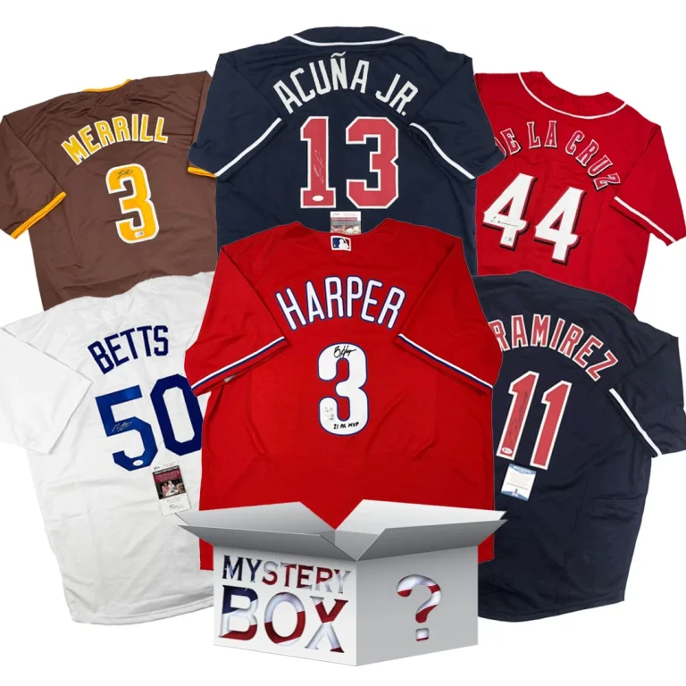Autographed/Signed Opening Day 2025 Baseball Jersey Mystery Box PSA JSA BAS COA