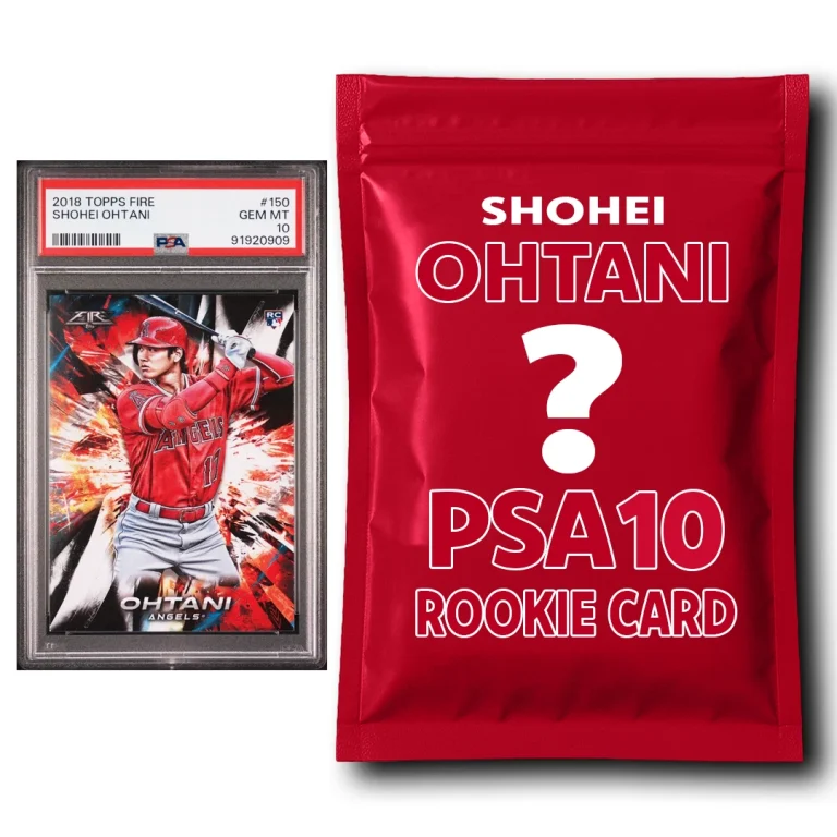 PSA 10 Rookie Graded Baseball Card Mystery Box - Shohei Ohtani