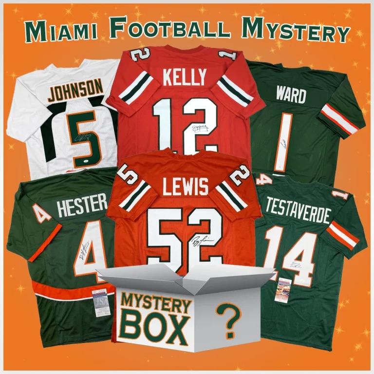 Autographed/Signed Miami University College Football Jersey Mystery Box with COA