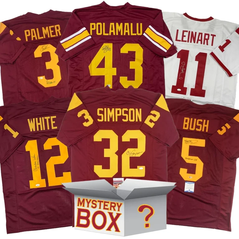 Autographed/Signed USC College Football Jersey Mystery Box PSA JSA Beckett COA